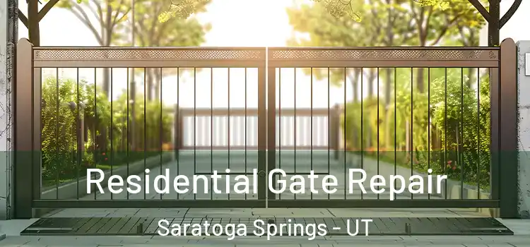 Residential Gate Repair Saratoga Springs - UT